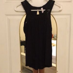 Xhilaration Black Tank Top